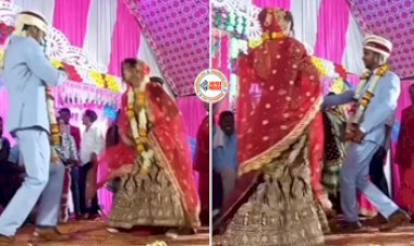 Bride Groom Dance Video: स्टेज पर दूल्हा-दुल्हन ने मिलकर काटे धर्राटे, जयमाला के तुरंत बाद किया गजब का डांस- देखें वीडियो...