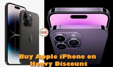 Buy Apple iPhone on Heavy Discount : आधे से भी कम कीमत पर खरीदे iPhone 14, यहाँ मिल रहा है तगड़ा डिस्काउंट, जल्दी उठायें फायदा...