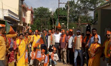 जो स्वप्न हमारे युगदृष्टाओं ने देखा,वह आज मोदी सरकार पूर्ण कर रही है - संजय पाण्डेय