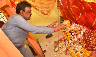 हिंगल- लौजारिन माता के मेला  में शामिल हुए विधायक रेखचंद जैन