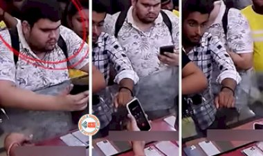 Thief Video: दुकानदार के आँखों के सामने से मोबाइल गायब कर दिया शख्स, किसी को जरा भी नही लगी भनक- यहाँ देखें वीडियो...