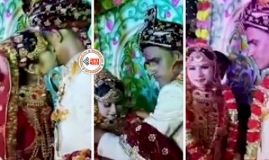 Bride Viral News : वरमाला से पहले दुल्हन ने कर दी शर्मनाक हरकत, दूल्हा भी रह गया सन्न- देखें वीडियो...