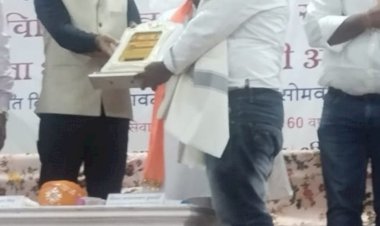 गौभक्त किशोर लखवानी का हुआ सम्मान