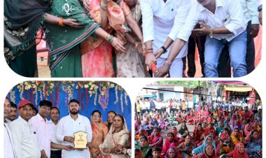 CG:वर्षों का सपना हुआ साकार  नवीन  तहसील कार्यालय भवन का हुआ भूमिपूजन:विधायक आशीष छाबड़ा ...भिभौरी में 05 लाख रुपए की सौगात सहित 129.12 लाख रुपए के विभिन्न विकास कार्यों की रखी आधारशिला
