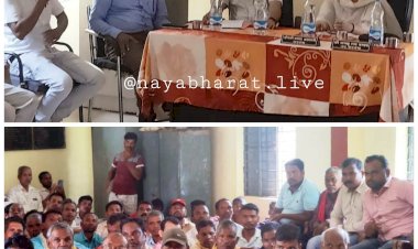 अभ्यारण्य संघर्ष समिति रिसगांव एवं किसान संघर्ष समिति बेलरबाहरा द्वारा 18 जुलाई को प्रस्तावित मुख्यमंत्री निवास घेराव स्थगित...कलेक्टर ऋतुराज रघुवंशी ने संवेदनशीलता दिखाते हुए क्षेत्र की मांगों की दी स्वीकृति...