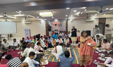 भायंदर में बीजेपी का संवाद व टिफिन बैठक कार्यक्रम संपन्न...