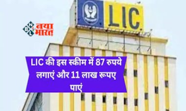 LIC Aadhaar Shila Plan : LIC ने लॉन्च किया शानदार प्लान, मात्र 87 रुपये लगाकर पा सकते है 11 लाख रूपए, यहाँ देखें डिटेल...