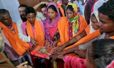 भानपुरी में हुआ विशेष ग्रामसभा का आयोजन, 3 धर्मान्तरित परिवारों ने किया सनातन धर्म मे वापसी...