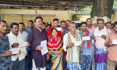 संसदीय सचिव रेखचंद जैन के प्रयासों से स्लरी पाइप लाइन प्रोजेक्ट के प्रभावितों को मिला 34 लाख का मुआवजा...