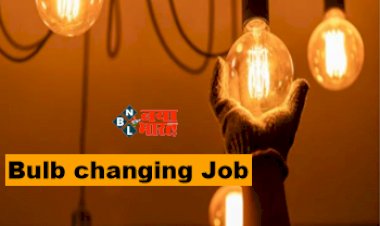 Bulb changing Job : सिर्फ लाइटबल्ब बदलने की नौकरी में मिलेंगे लाखों की सैलरी, क्या आप भी करेंगे ये जॉब? जानिए क्या होनी चाहिए योग्यता...