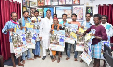 अब 97 साल के रामू ने कहा - 'भूपेश है तो भरोसा है'... सरपंच के साथ पहुंचे थे जगदलपुर  विधायक रेखचंद जैन के कार्यालय...
