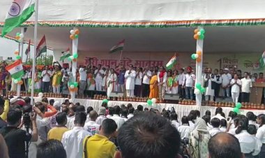 CG News : राजधानी में बना वर्ल्ड रिकॉर्ड, एक साथ 1 लाख लोगों ने गया ‘राष्ट्रीय गीत’