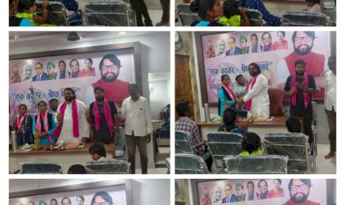 जगदलपुर विधानसभा के  युवा साथियों ने  मुक्ति मोर्चा एवं जनता कांग्रेस  जे  किया प्रवेश...