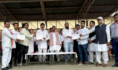 गांधी चौक गोलबाजार,जगतु माहरा हाई स्कूल, राजीव भवन,चेम्बर भवन सहित एयरपोर्ट चौक में  