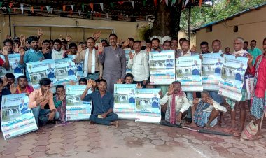 विधायक जैन ने वनाधिकार पट्टा दिलाने की पहल... बड़े बोदल के ग्रामीणों ने कहा - भूपेश है तो भरोसा है...