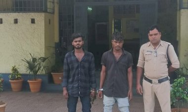 Raipur news : लूट की घटना को अंजाम देने वाले 2 फरार आरोपी गिरफ्तार