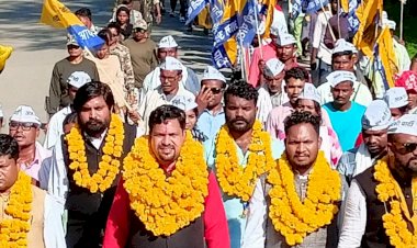 CG बदलाव यात्रा बीजापुर विधानसभा के भैरमगढ़ ब्लाक मे...