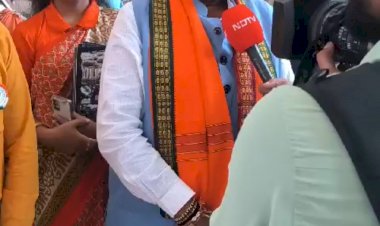 CG नेता प्रतिपक्ष नारायण चंदेल ने आदिवाशी जनजातीय सम्मेलन का भ्रमण किया...