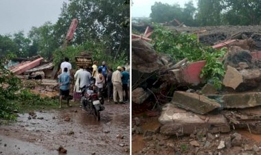 CG News : इस इलाके में अचानक भरभराकर गिरी पानी की दो टंकियां, सड़क पर बह गया लाखों लीटर पानी, पूरा इलाका हुआ जलमग्न, इतने हजार घरों में पानी की सप्लाई होगी प्रभावित.....