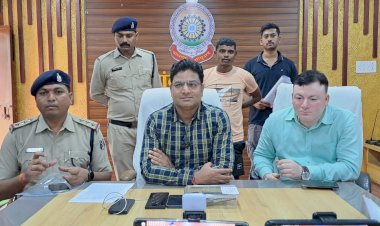 CG राजनांदगांव सिटी कोतवाली पुलिस की कार्यवाही... आदतन आरोपी को 25 आर्म्स एक्ट के तहत किया गया गिरफ्तार... आदतन आरोपी से एक नग देशी पिस्टल किया गया जप्त...