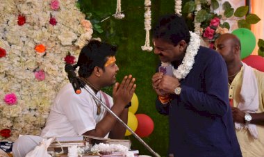 संसदीय सचिव रेखचंद जैन ने ग्राम सेमरा में भगवत कथा में शामिल हो धर्म लाभ लिया...