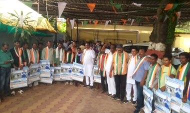 कांग्रेस से प्रभावित होकर युवाओं ने थामा हाथ...