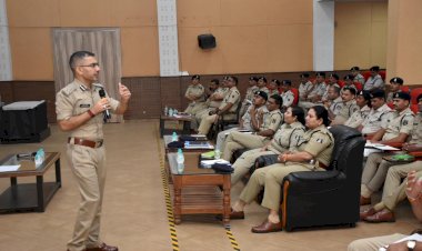 विधानसभा चुनाव 2023 हेतु पुलिस अधिकारियों का एक दिवसीय जिला स्तरीय प्रशिक्षण का अयोजन किया गया...