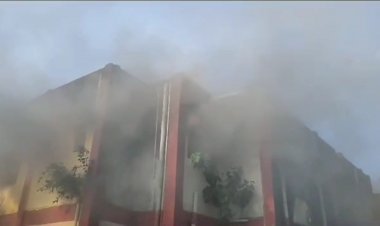 CG ब्रेकिंग : अस्पताल में अचानक लगी भीषण आग, मरीजों में मची अफरा-तफरी, मौके पर पहुंची फायर ब्रिगेड की टीम.....