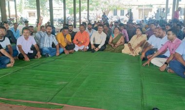 एक हाथ में गंगा जल दूसरे हाथ में घोषणा पत्र लेकर कांग्रेस ने पलेशमेंट कर्मचारियों को ठगा -- संजय पांडेय