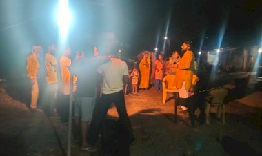 शहर के गुरु गोविंद सिंह वार्ड पहुंचे बस्तर बेटा लगाया जन चौपाल लगा...