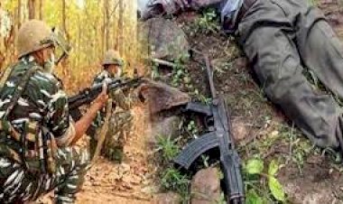 Naxalite Encounter : नक्सलियों और जवानों के बीच मुठभेड़ में इनामी नक्सली ढेर, शव के पास से हथियार बरामद, छत्तीसगढ़ की सीमा पर हाईअलर्ट.....