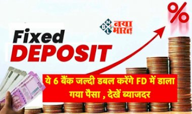 Bank FD Rates : बड़ी खबर! ये 6 बड़े बैंकों ने एफडी के ब्याज दरों में किया बदलाव, अब इतना मिलेगा ब्याज, जाने डिटेल...