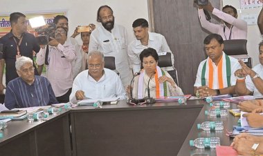 CG Political ब्रेकिंग : कांग्रेस चुनाव समिति की बैठक जारी, प्रत्याशियों के नाम पर होगा मंथन, सीएम भूपेश बघेल, प्रभारी कुमारी शैलाजा सहित ये दिग्गज रहेंगे मौजूद.....