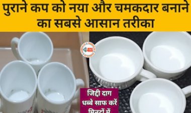 Cleaning Hacks: कप में जमा जिद्दी दाग होगा अब मिनटों में दूर, इन टिप्स को करें फॉलो, नए जैसा हो जाएगा आपका Mug, देखे तरीका...