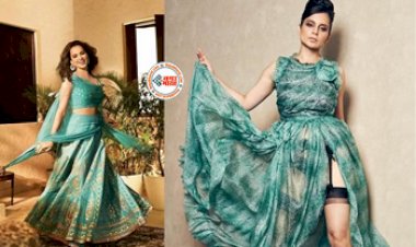Kangana Ranaut New Look : कंगना ने डांडिया नाइट की खूबसूरती देख इन्टरनेट भी हार गया दिल- देखें तस्वीरें...