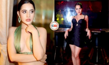 Urfi Javed New Look : गले में पट्टी बाँध नये लुक में दिखी उर्फी, नज़ारा देख जमकर कमेंट कर रहे लोग- देखें विडियो...