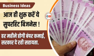 Business Ideas : आज ही शुरू करें ये शानदार बिसनेस! हर महीने होगी तगड़ी कमाई, सरकार भी करेगी मदद...