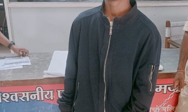 शहर में चाकू लेकर डराने धमकाने वाले आरोपी पर बस्तर पुलिस की कार्यवाही...