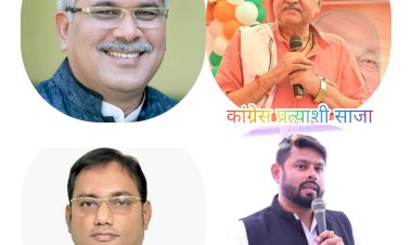 CG:बेमेतरा जिले के कांग्रेस के अधिकृत प्रत्याशी 25 अक्टूबर को मुख्यमंत्री भूपेश बघेल के उपस्थिति में नामांकन पत्र दाखिल करेंगें...जनसभा एवं नामांकन रैली का आयोजन बेसिक स्कूल में