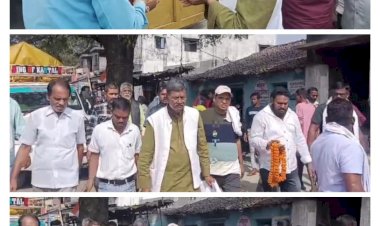 सक्ति विधानसभा क्षेत्र के हथनेवरा गांव जनसंपर्क में पहुंचे डॉ चरणदास महंत, जनसंपर्क के दौरान लोगों का मिल रहा गजब का जन् समर्थन,