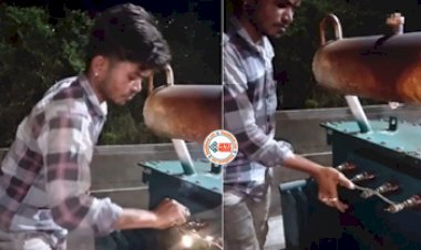 Social Media Viral News : शख्स ने नंगे हाथो जोड़ दिया ट्रांसफॉर्मर में तार, नज़ारा देख उड़ जायेंगे होश- देखें वीडियो...
