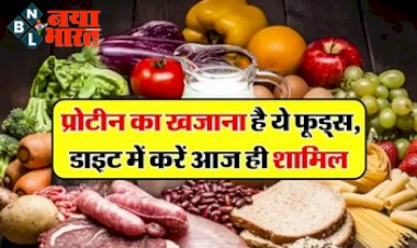 High Protein Foods : प्रोटीन का खजाना है ये  5 हाई प्रोटीन  फूड्स, डाइट में करे आज ही शामिल...