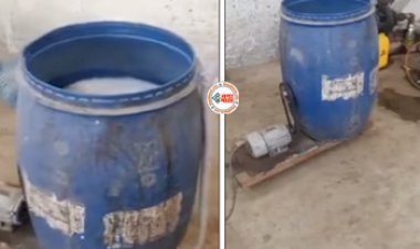 Desi Washing Machine : शख्स ने ड्रम को ही बना डाला वॉशिंग मशीन, जुगाड़ देख सिर पकड़ लेंगे आप- देखें विडियो...