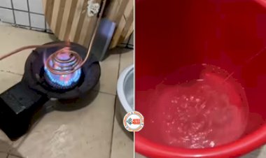 Desi Jugaad Viral News : शख्स ने गरम पानी करने का बनाया ऐसा देसी जुगाड़, नज़ारा देख भूल जायेंगे गीजर, हीटर- देखें मजेदार विडियो...