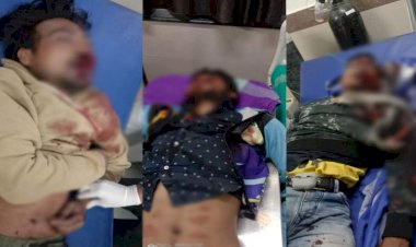 CG 3 मौतें : तेज रफ्तार का कहर, स्कूटी और बाइक के बीच जोरदार भिड़ंत, दर्दनाक हादसे में 3 की मौत,खून से सनी सड़क....