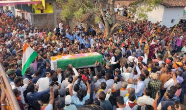 CG-जवान शहीद : सेना के जवान की ट्रेनिंग के दौरान तबीयत बिगड़ने से मौत, हिसार में थे पोस्टेड, सम्मान के साथ दी अंतिम विदाई....