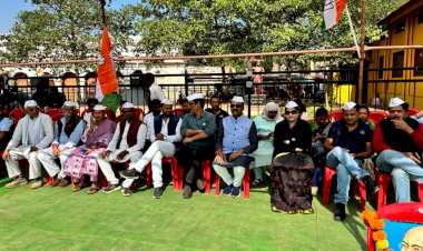 146 सांसदों को निलंबित करने के विरोध में कांग्रेस का एक दिवसीय धरना प्रदर्शन...