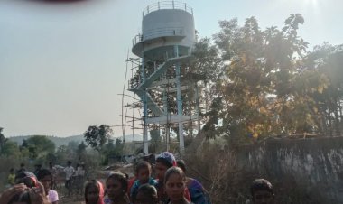 CG मजदूर की मौत : 40 फीट ऊंची टंकी से गिरे 2 मजदूर, एक मौत, दूसरे की हालत गंभीर, नल जल योजना के तहत कर रहे थे काम.....