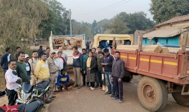 CG - लकड़ी तस्करों ने प्रशासन की उड़ाई नींद : फिल्म पुष्पा की तरह हो रही बेशकीमती लकड़ी की तस्करी, गैंग पर शिकंजा कसने अभ्यारण्य प्रशासन ने शुरू की कार्रवाई.....