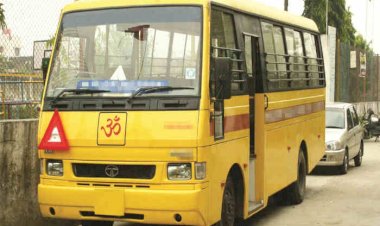 CG - वाहन चालकों की हड़ताल का असर स्कूलों पर भी, थमें बस वैन के पहिए, इन्हें मिली बच्चों को स्कूल पहुँचाने की जिम्मेदारी....
